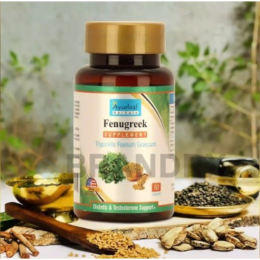 Fenugreek 500 mg Ayurleaf Inc.